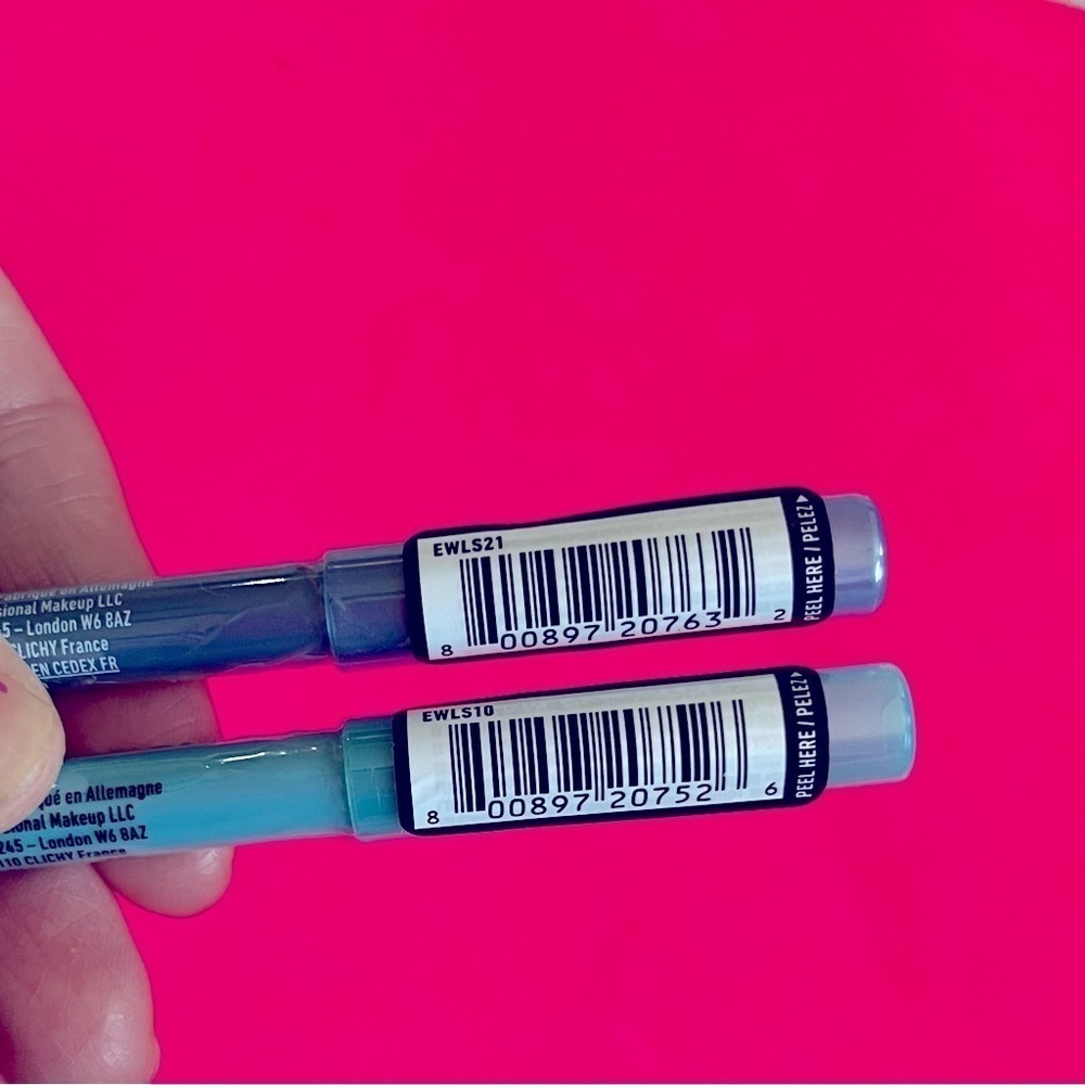 NYX EPIC WEAR WATERPROOF EYELINER STICKS Bundle of 2 Blue Trip and Chill Blue - Picture 3 of 7